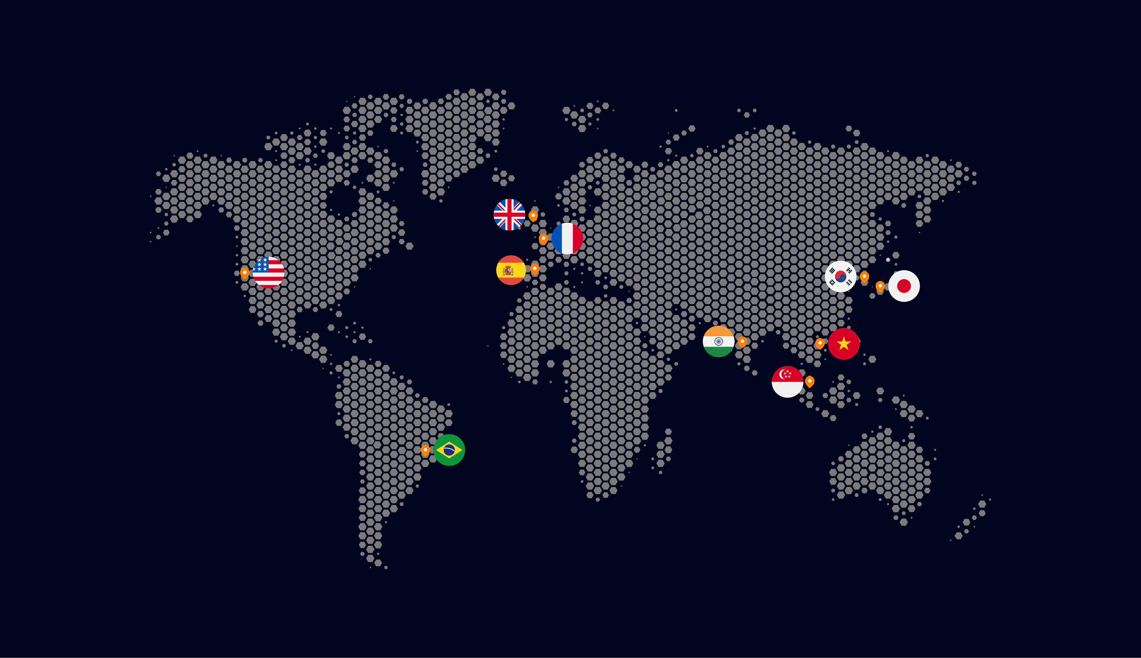 Global Presence Map